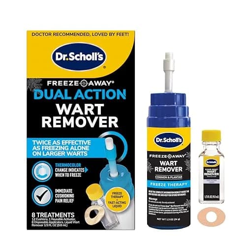 Dr. Scholl's Wart Remover Dual Action 8 Pack | Fast & Safe for Kids 4+ thumbnail 1