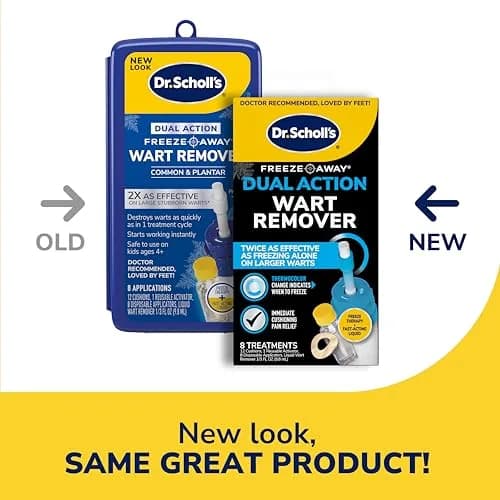 Dr. Scholl's Wart Remover Dual Action 8 Pack | Fast & Safe for Kids 4+ thumbnail 2