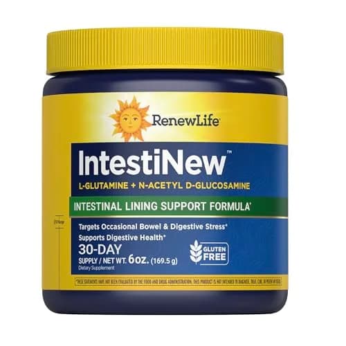 Renew Life IntestiNew Powder 6oz | Intestinal Lining Support Formula with Digestive Harmony thumbnail 1