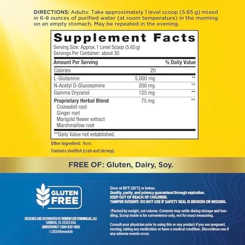 Renew Life IntestiNew Powder 6oz | Intestinal Lining Support Formula with Digestive Harmony thumbnail 2
