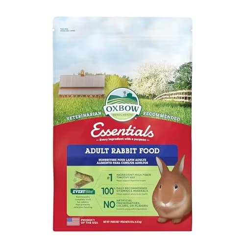 Oxbow Essentials Adult Rabbit Food with Timothy Hay | 4.54 kg (10 lb) — Adult