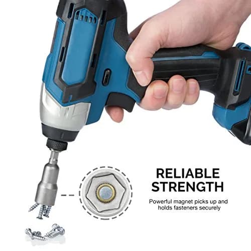 NEIKO 10065A 1/4” Hex Shank Magnetic Impact Nut Driver Set | 8 Piece Metric 6-13 MM | Cr-V Steel thumbnail 3