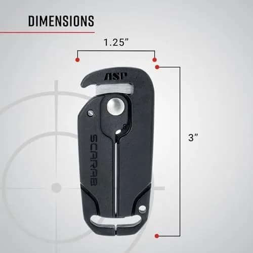 ASP Scarab Cutter for Tri-Fold Restraints | Safe, Lightweight Restraint Removal Tool thumbnail 4