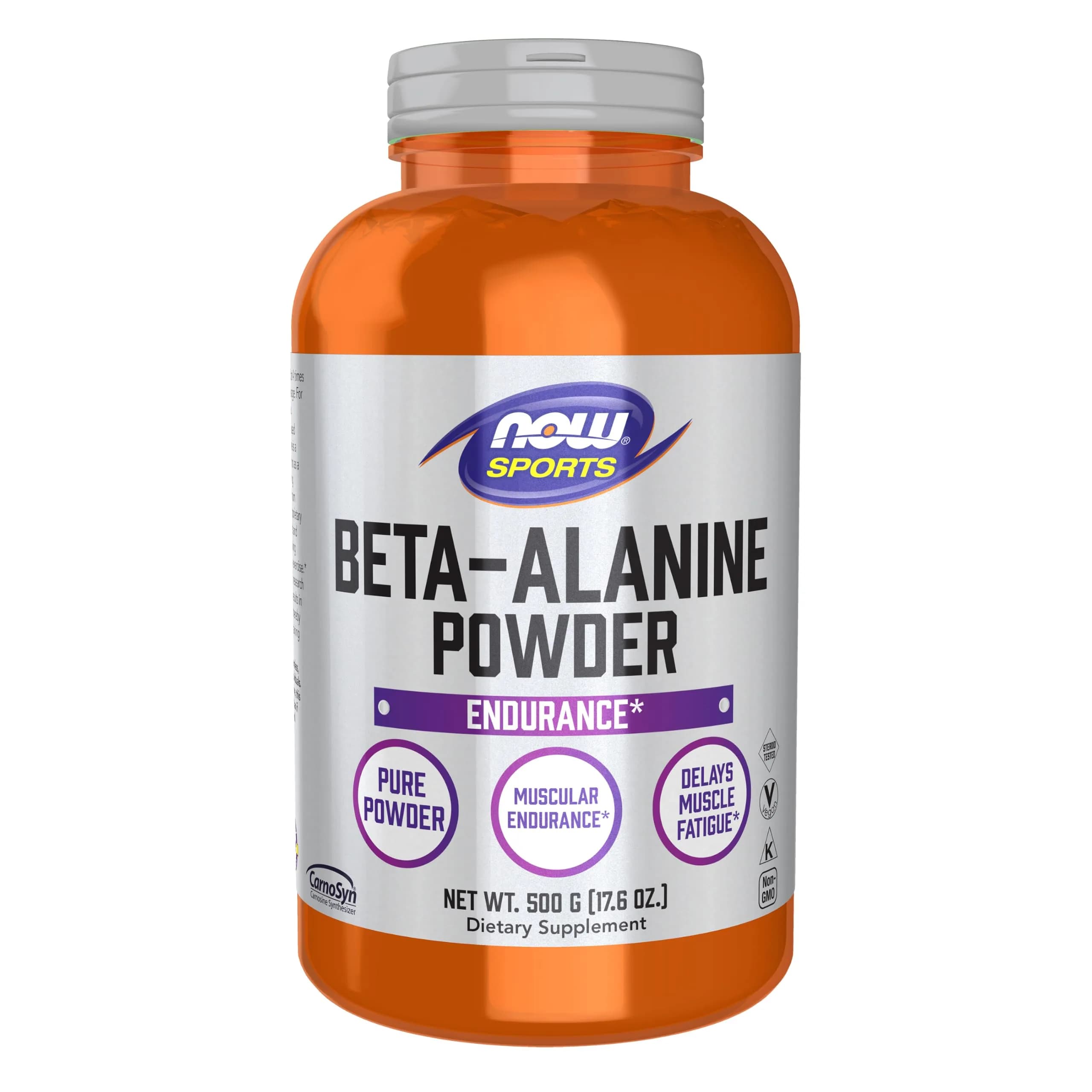 NOW Beta-Alanine Pure Powder 500 g | Supports Muscular Endurance & Delays Fatigue