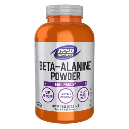 NOW Beta-Alanine Pure Powder 500 g | Supports Muscular Endurance & Delays Fatigue thumbnail 1