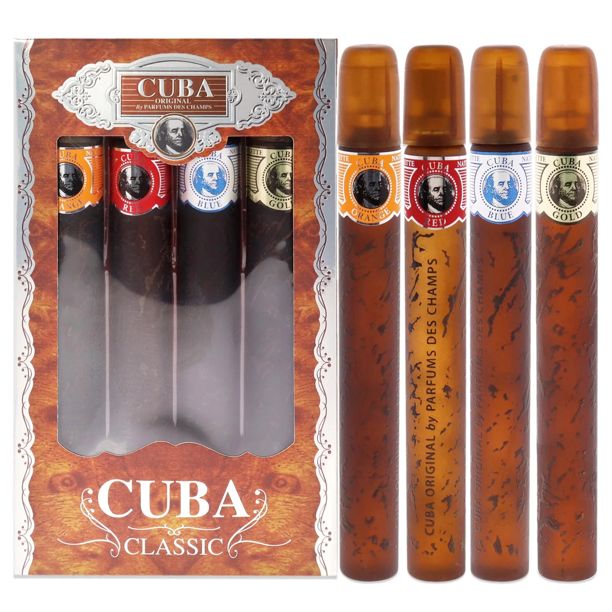 Cuba By Cuba for Men Gift Set Eau de Toilette Spray 140ml (4.68 Fl Oz) | Modern Masculine Fragrance - main product image