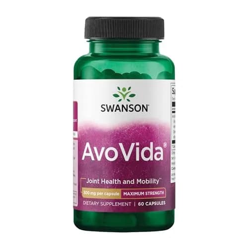 Swanson AvoVida Joint Health Supplement 300 mg 60 Capsules | Supports Joint Tissues, Cartilage, and Mobility thumbnail 1
