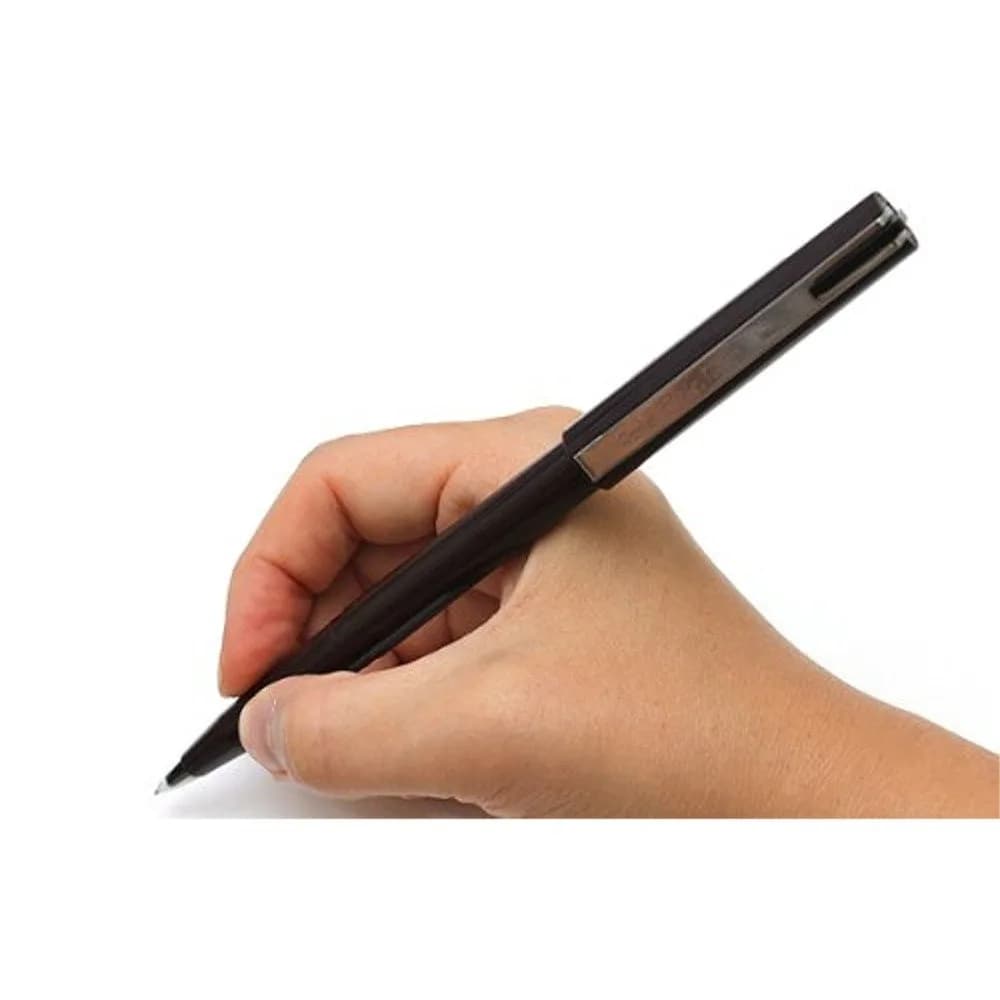 Pentel Pulaman MJ20 Disposable Pen with Plastic Nib, Red Ink, 1 Count (Pack of 1) | Smooth Ink Flow - view 3