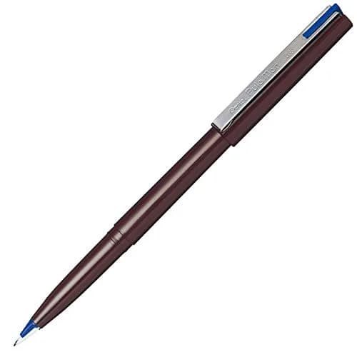 Pentel Pulaman MJ20 Blue Ink Fountain Pen Style Writer 0.3mm Line | Smooth Writing thumbnail 1