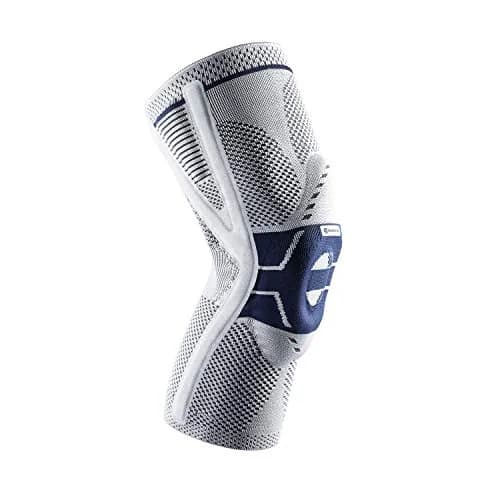 Bauerfeind GenuTrain P3 Patella Knee Support Left Size 3 Titanium | Patella Alignment & Pain Relief thumbnail 1