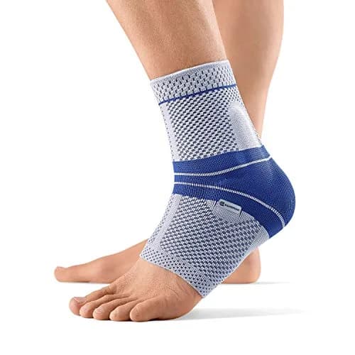 Bauerfeind MalleoTrain Ankle Support Left Titanium | Anatomical Compression & Circulation Aid thumbnail 1