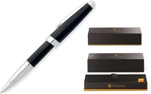 Cross Aventura Refillable Gel Ink Rollerball Pen, Medium Point, Onyx Black | Smooth Ink Flow for Professionals thumbnail 2