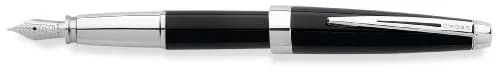 Cross Aventura Fountain Pen Medium Nib Onyx Black | Refillable, Premium Gift Box thumbnail 1