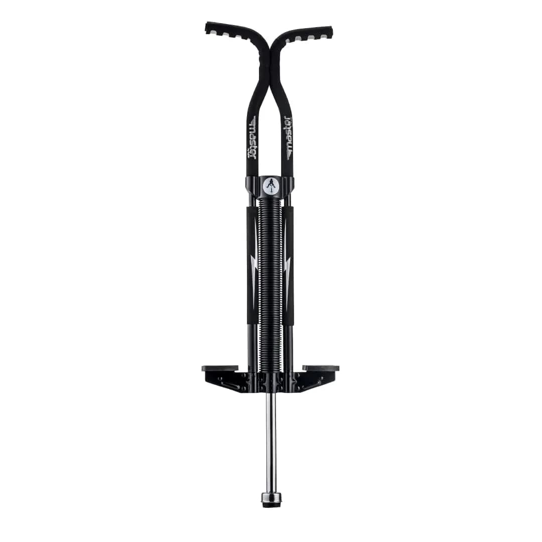 Flybar Master Pogo Stick for Kids Ages 9+, 80–160 lbs (36–73 kg) | ASTM-Tested for Active Exercise — Black Lighting