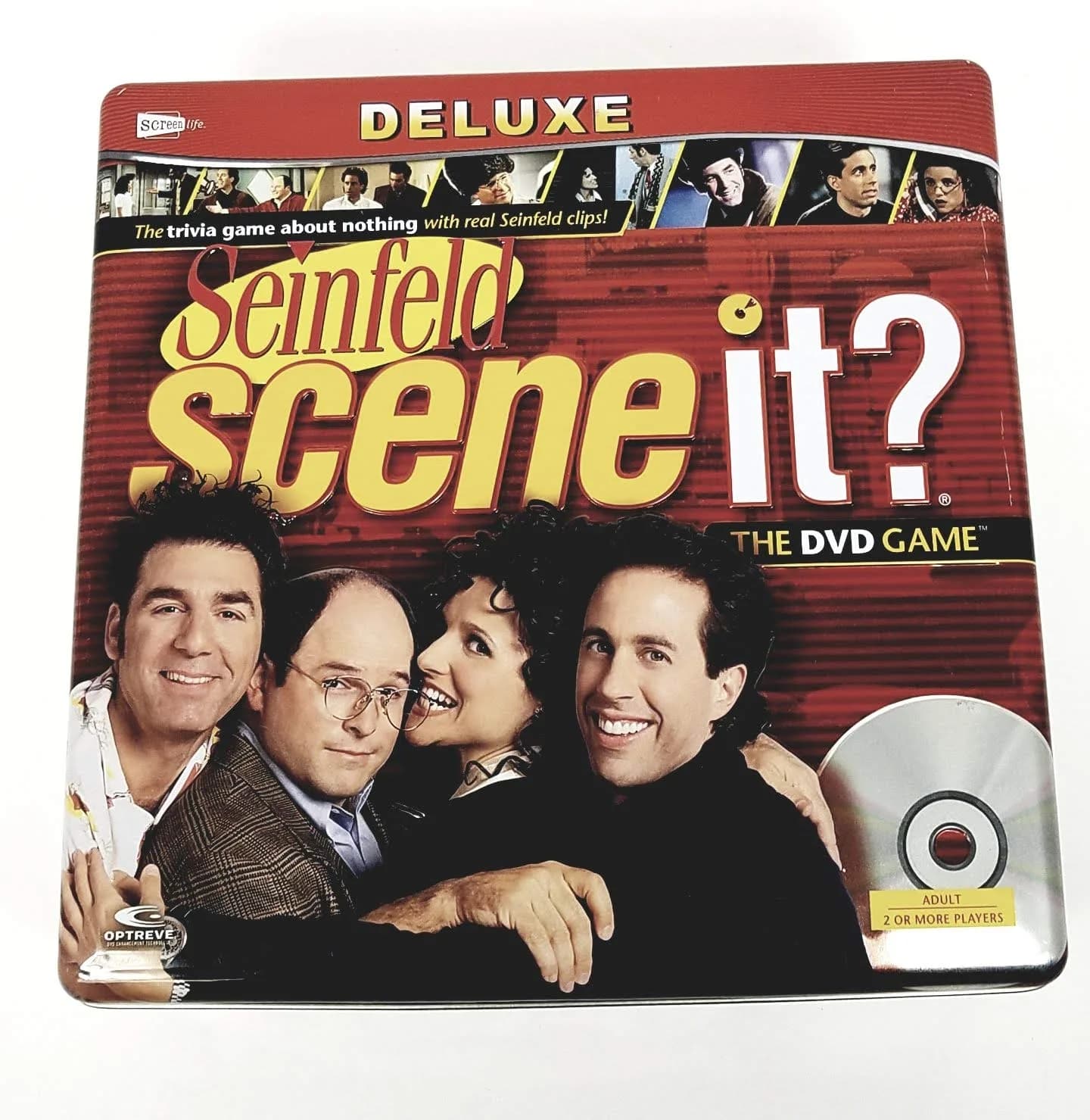 Scene It? Seinfeld Deluxe Edition DVD Game | 2-8 Players, Trivia & Party Play