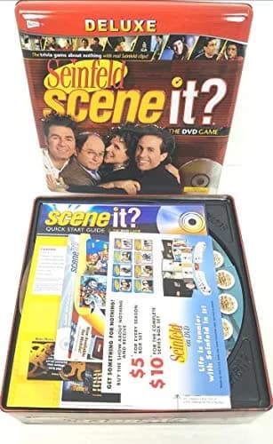 Scene It? Seinfeld Deluxe Edition DVD Game | 2-8 Players, Trivia & Party Play thumbnail 3