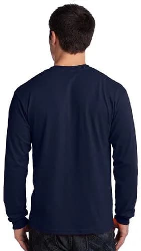 Gildan Ultra Cotton T-Shirt with Pocket Royal Small | Lightweight 100% Cotton Men's Shirt thumbnail 2
