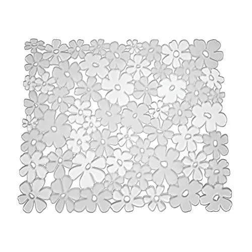 iDesign Blumz Sink Protector Mat Clear | 28cm x 30cm (11" x 12") thumbnail 2