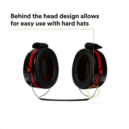 3M Peltor Optime 105 Behind-the-Head Earmuff, 29 dB NRR | Industrial Noise Protection thumbnail 6