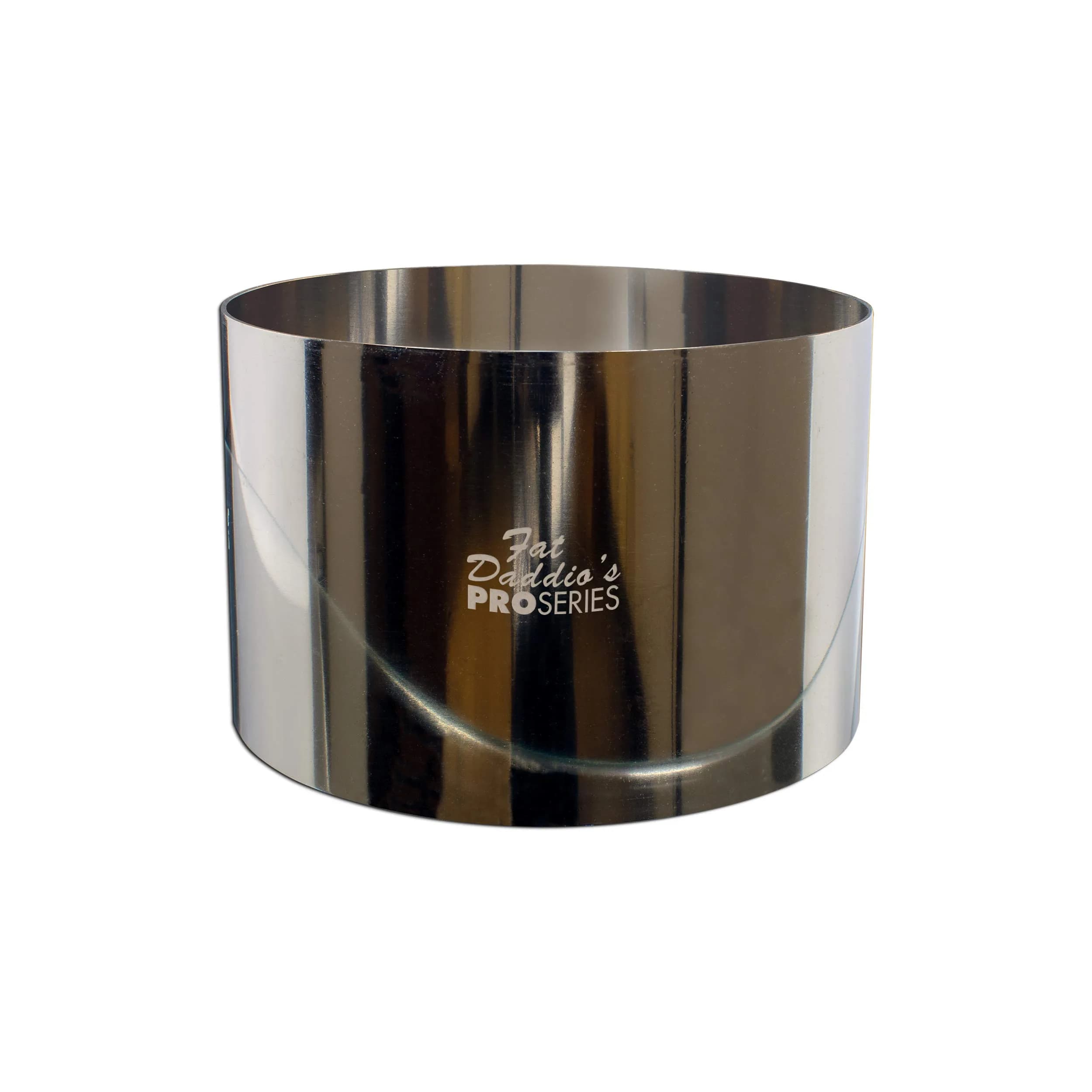 Fat Daddio's Stainless Steel Round Cake and Pastry Ring, 4 Inch x 3 Inch | Heavy-Duty, Seamless, Dishwasher Safe