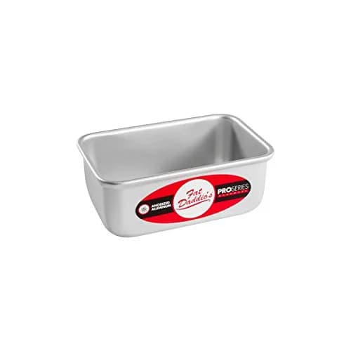 Fat Daddio's Anodized Aluminum Bread Loaf Pan 15.2 cm (6 inch) | Even Heat Baking for Perfect Loaves thumbnail 1