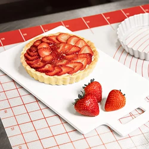 Fat Daddio's PFT-65 Round Fluted Tart Pan 6.5 x 1 Inch | Durable Aluminum Bakeware for Pies & Tarts thumbnail 4
