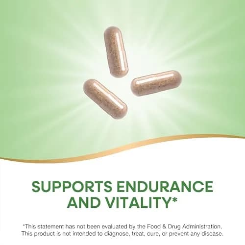 Nature's Way Siberian Eleuthero Root Supplement 100 ct | Supports Endurance & Vitality thumbnail 3