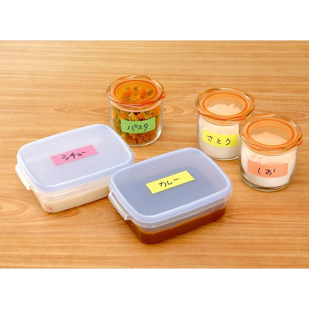 Yamato Memoc Roll Tape 15mm x 10m (0.49in x 32.8ft) 3-Color Set | Japanese Stationery for Organized Labeling - view 2