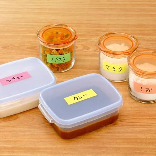 Yamato Memoc Roll Tape with Dispenser, 25mm x 10m, Rose & Lemon | Japanese Stationery Tape for Planners & Notebooks thumbnail 4