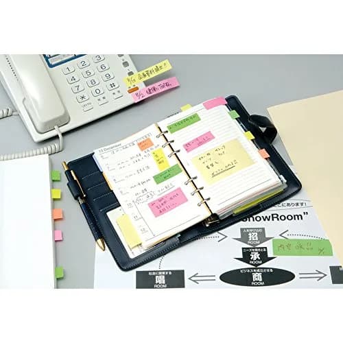 YAMATO Memoc Roll Tape 15mm x 10m (0.49in x 32.8ft) | Japanese Label Tape with Dispenser for Planners & Notebooks thumbnail 3
