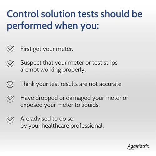 AgaMatrix Wavesense Normal Control Solution 6ml (0.2 Fl Oz) | For Quality Control Testing thumbnail 4