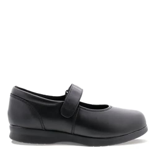 Drew Women's Bloom II Comfortable Mary Jane Stretch Shoes for Women with Extra Depth Black Calf 7.5 W US thumbnail 2