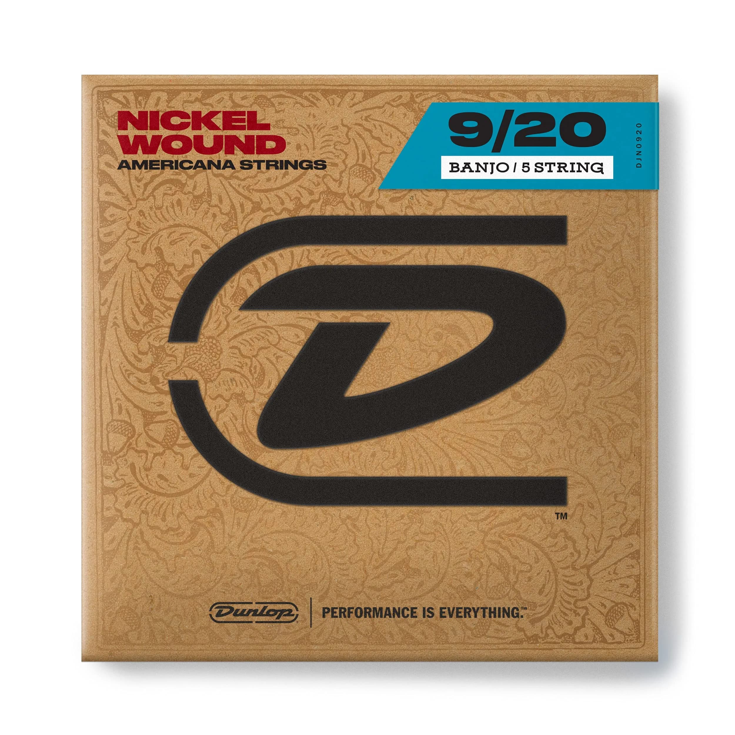 Jim Dunlop Banjo Strings Nickel Light .009–.020 | Crisp, Durable, USA-Constructed