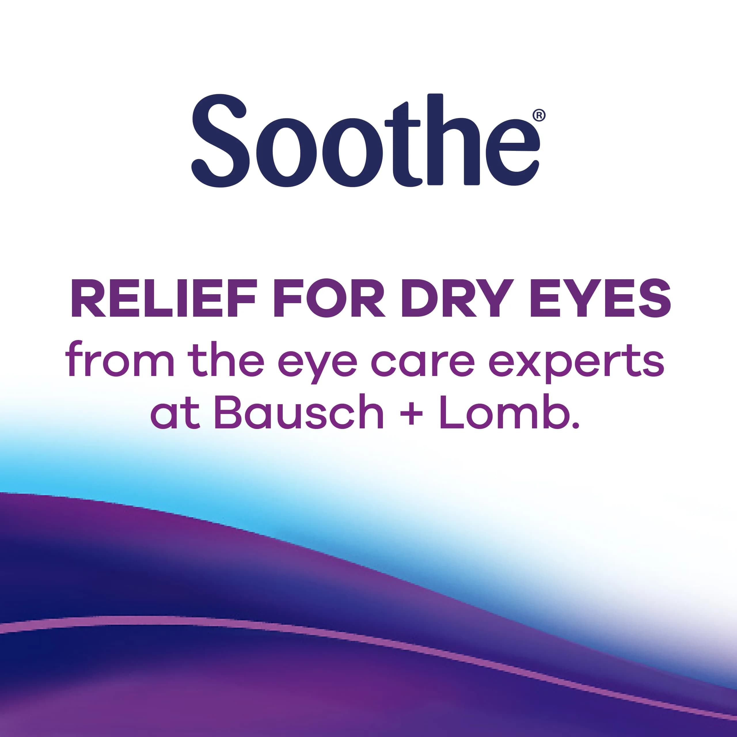 Soothe Preservative-Free Lubricant Eye Drops 16.8ml (0.56 Fl Oz) | Fast Relief for Dry Eyes - view 2