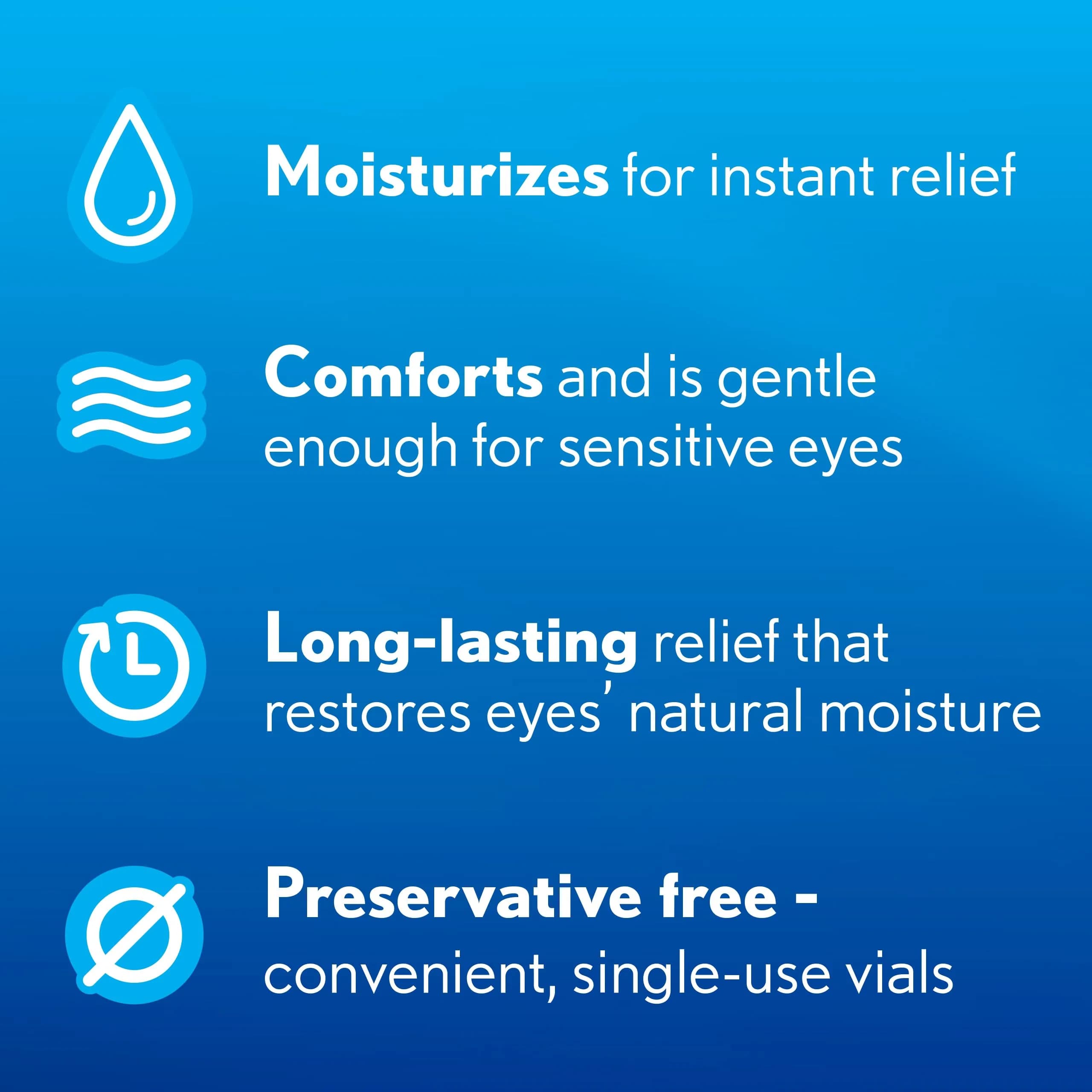 Soothe Preservative-Free Lubricant Eye Drops 16.8ml (0.56 Fl Oz) | Fast Relief for Dry Eyes - view 3