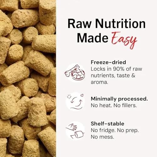 Stella & Chewy's Freeze-Dried Raw Beef Meal Mixers Dog Food Topper 227 g (8 oz) | High Protein, Grain-Free, Picky Eater Formula thumbnail 6
