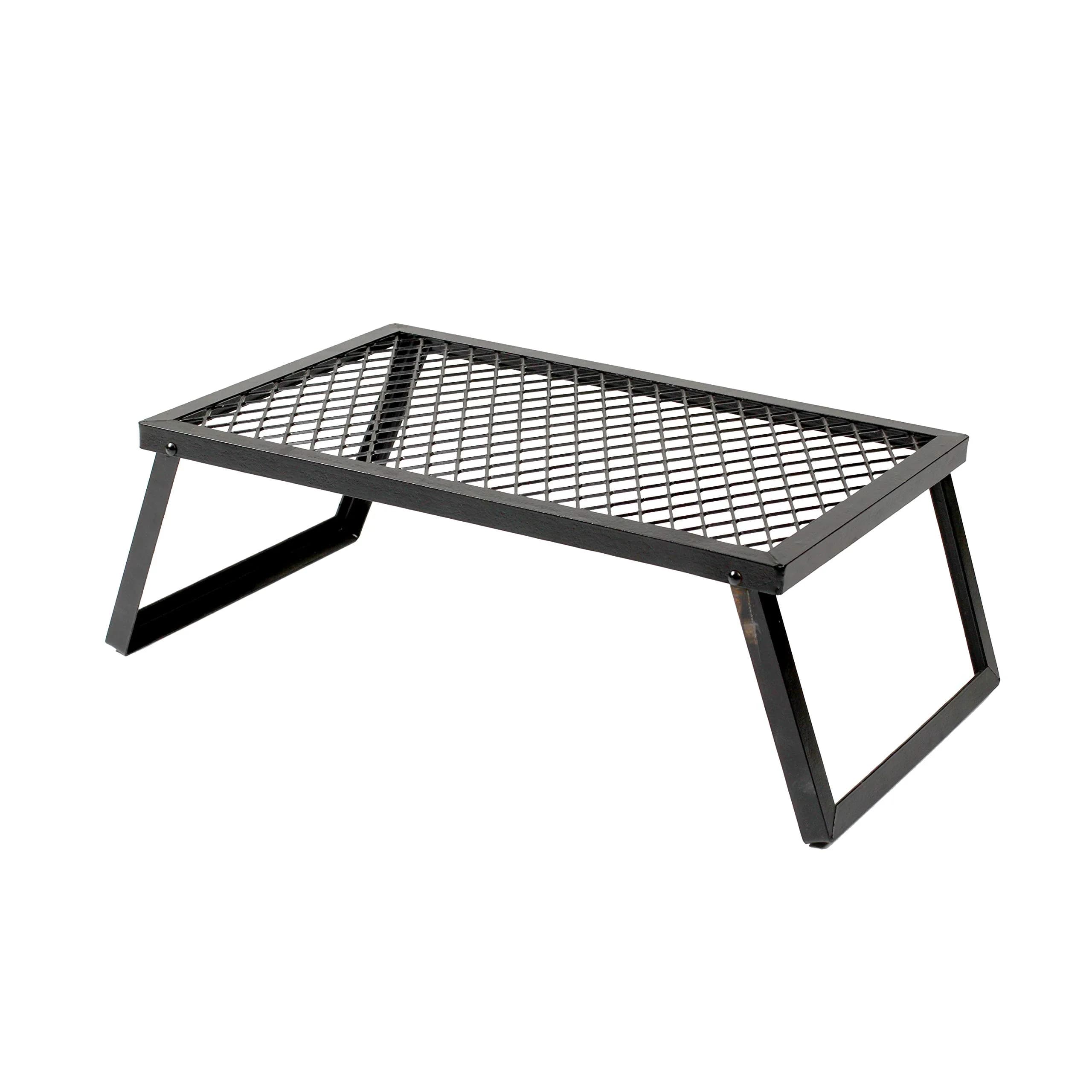 Stansport Heavy-Duty Camp Grill - Medium (614-333) | Durable Steel Mesh Cooking Surface — Medium 16X24