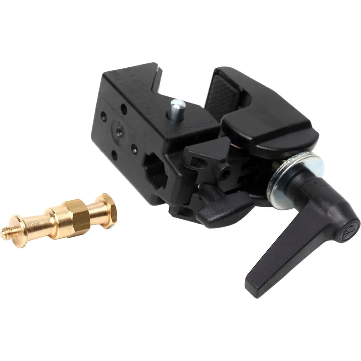 Manfrotto 035RL Super Clamp with Standard Stud | Heavy-Duty Camera & Lighting Mount (70-120 chars) — Clamp