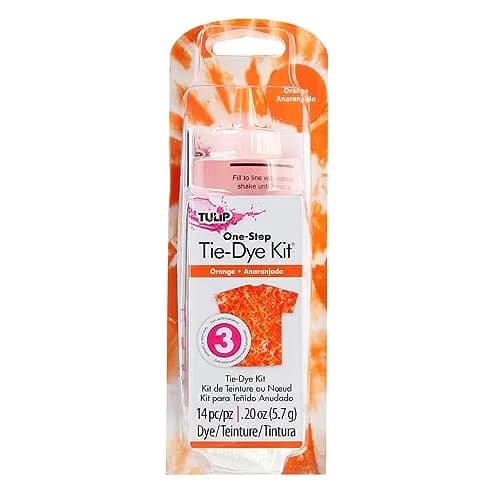 Tulip One-Step Tie-Dye Kit Vibrant Orange Fabric Dye 120ml (4 fl oz) | Easy-to-Use, No Soda Ash Needed thumbnail 1