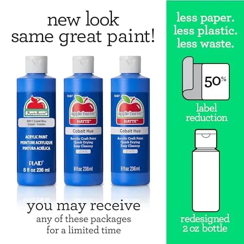 Apple Barrel Acrylic Paint, Christmas Green, 236ml (8 fl oz) | Non-Toxic, Matte Finish thumbnail 2