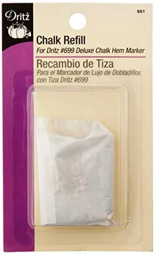 Dritz White Chalk Refill for Deluxe Chalk Hem Marker | 1 Count (Pack of 1) thumbnail 1
