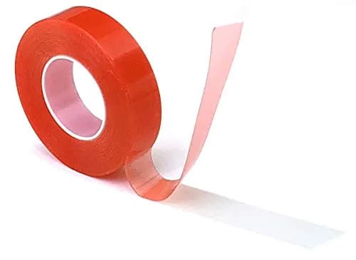 iCraft SuperTape Double Sided Permanent Adhesive Tape 13 mm x 5.5 m (1/2" x 6 yards) | Strong Clear Craft Tape thumbnail 1