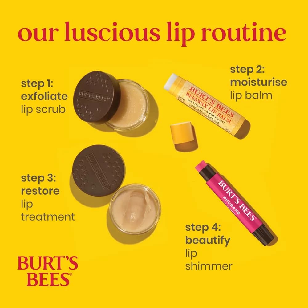 Burt's Bees Fig Tinted Lip Balm with Vitamin E & Coconut Oil | Natural Hydration - view 9