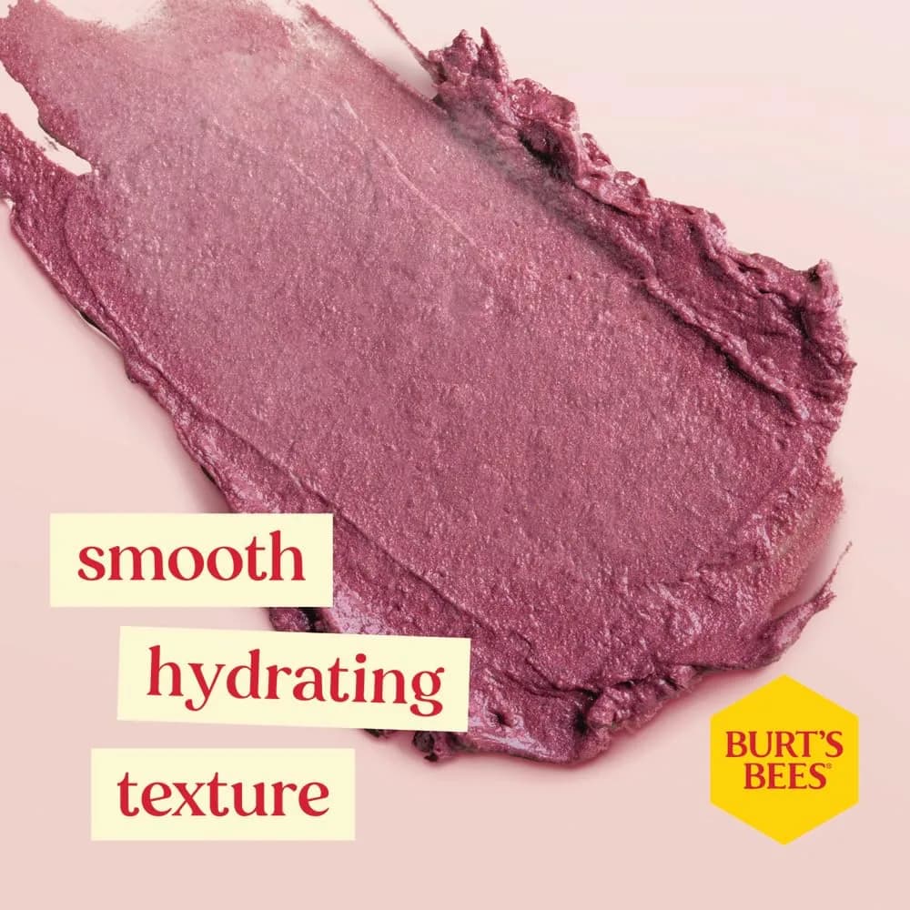Burt's Bees Fig Tinted Lip Balm with Vitamin E & Coconut Oil | Natural Hydration - view 2