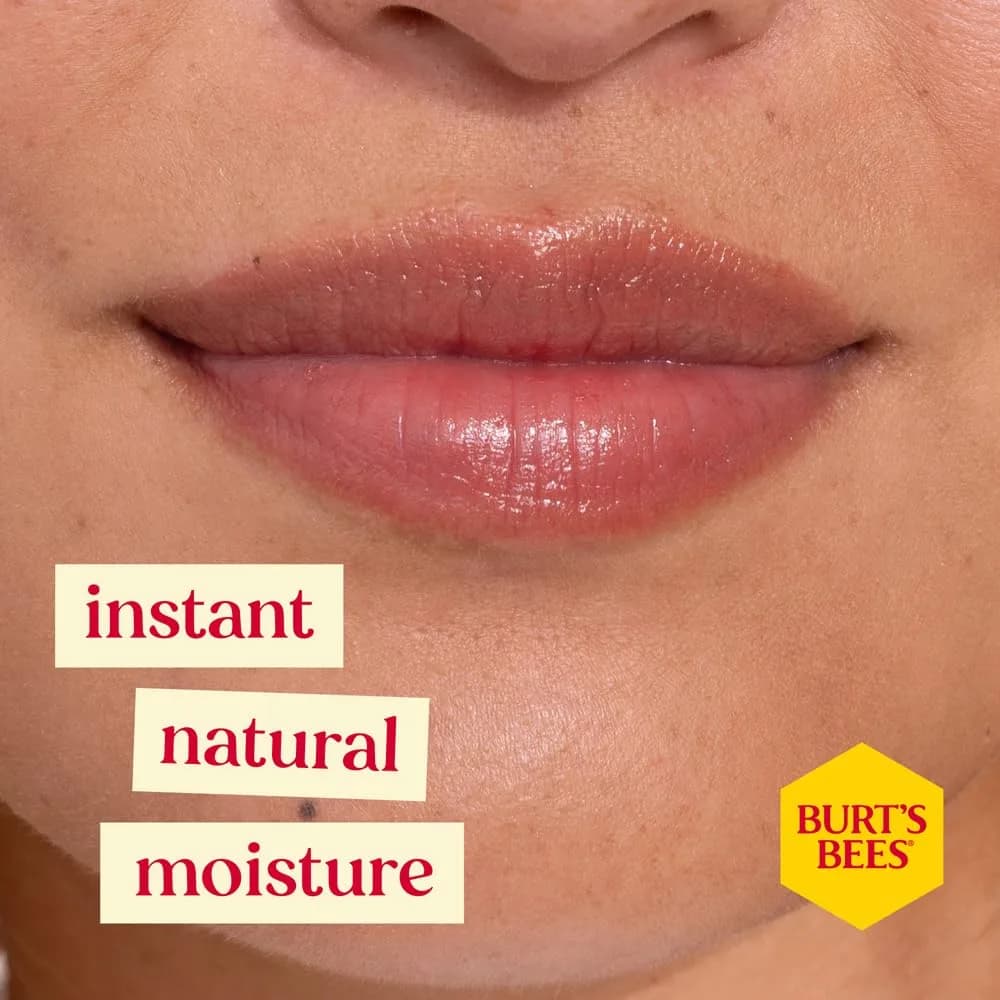 Burt's Bees Fig Tinted Lip Balm with Vitamin E & Coconut Oil | Natural Hydration - view 3