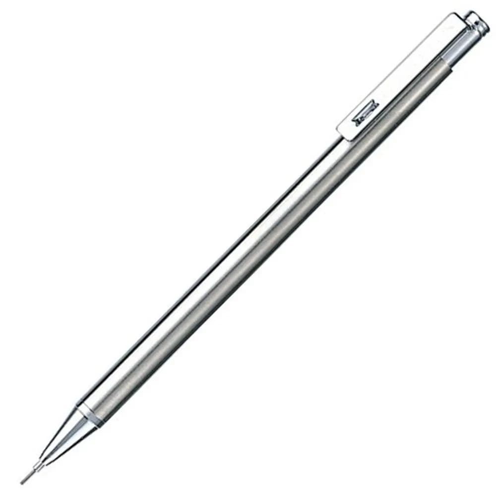 Zebra Mini Mechanical Pencil 0.5 mm Silver | Slim, Refillable, Pocket-Friendly — SILVER