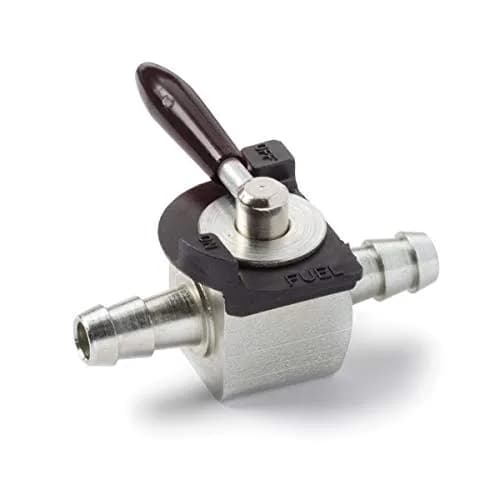 Oregon 07-403 Inline Fuel Shut Off 1/4" Ball Valve, Gray | Heavy-Duty Gas Line Valve thumbnail 1