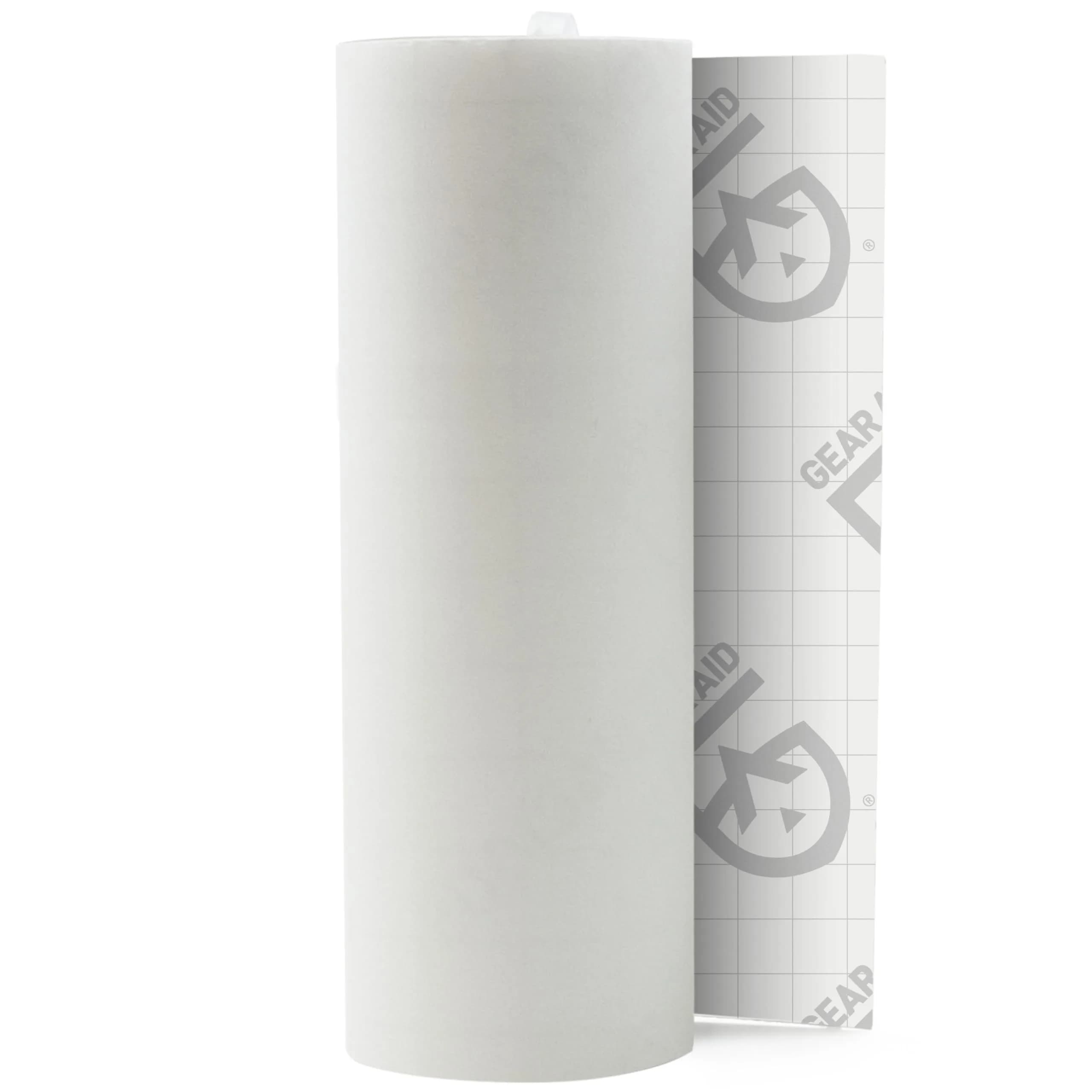 GEAR AID Tenacious Tape Nylon Fabric Repair 3" x 20" Orange | Waterproof & Washable Outdoor Gear Patch — Clear / 3" × 20" (1 Roll)