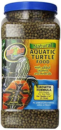 Zoo Med Aquatic Turtle Food Growth Formula 1.53 kg (54 oz) | Scientifically Formulated for Young Turtles thumbnail 1