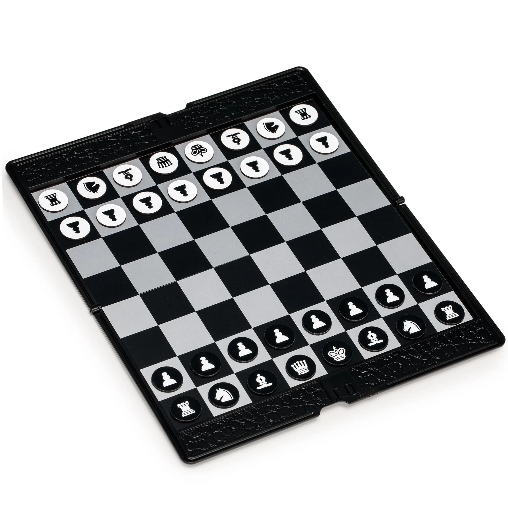 Yellow Mountain Imports Magnetic Travel Chess Wallet Set 7.9 in (20 cm) | Educational Strategy Game for Kids & Adults - main product image